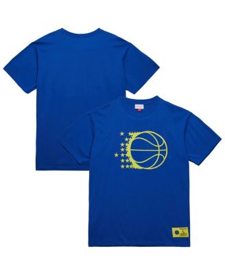 Mitchell & Ness - Men's Blue Orlando Magic Hardwood Classics Neon Nights Premium T-Shirt