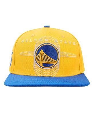 Men's Gold/Royal Golden State Warriors Logo Morph Snapback Hat