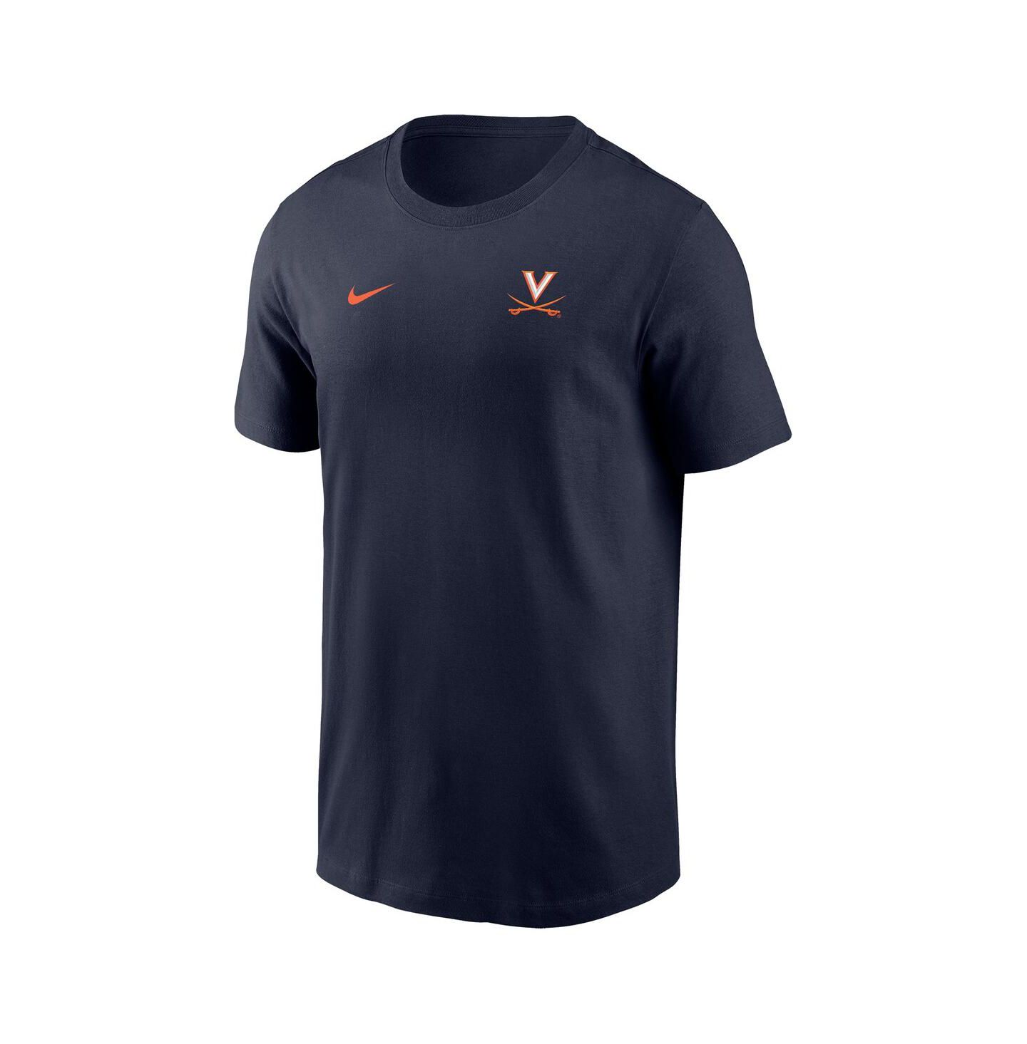 Мужская футболка Nike Navy Virginia Cavaliers 2025 Sideline Legend Performance — фото 3