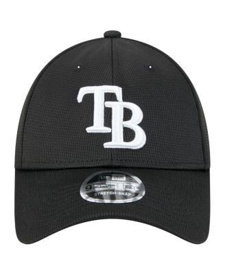 Men's Black Tampa Bay Rays Pivot 9FORTY Adjustable Hat