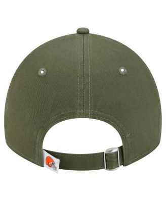 Men's Olive Cleveland Browns Main 9TWENTY Adjustable Hat