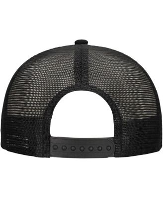 Men's Black Inter Miami CF Active Tone Golfer Snapback Hat