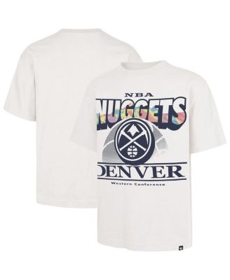 '47 Brand - Men's&nbsp;White Denver Nuggets City Edition Shifty Foundation T-Shirt