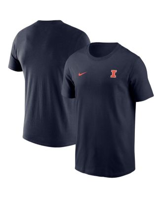 Men's Navy Illinois Fighting Illini 2025 Sideline Legend Performance T-Shirt