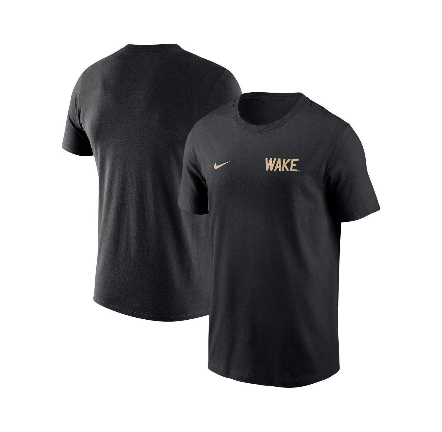 Men's Black Wake Forest Demon Deacons 2025 Sideline Legend Performance T-Shirt