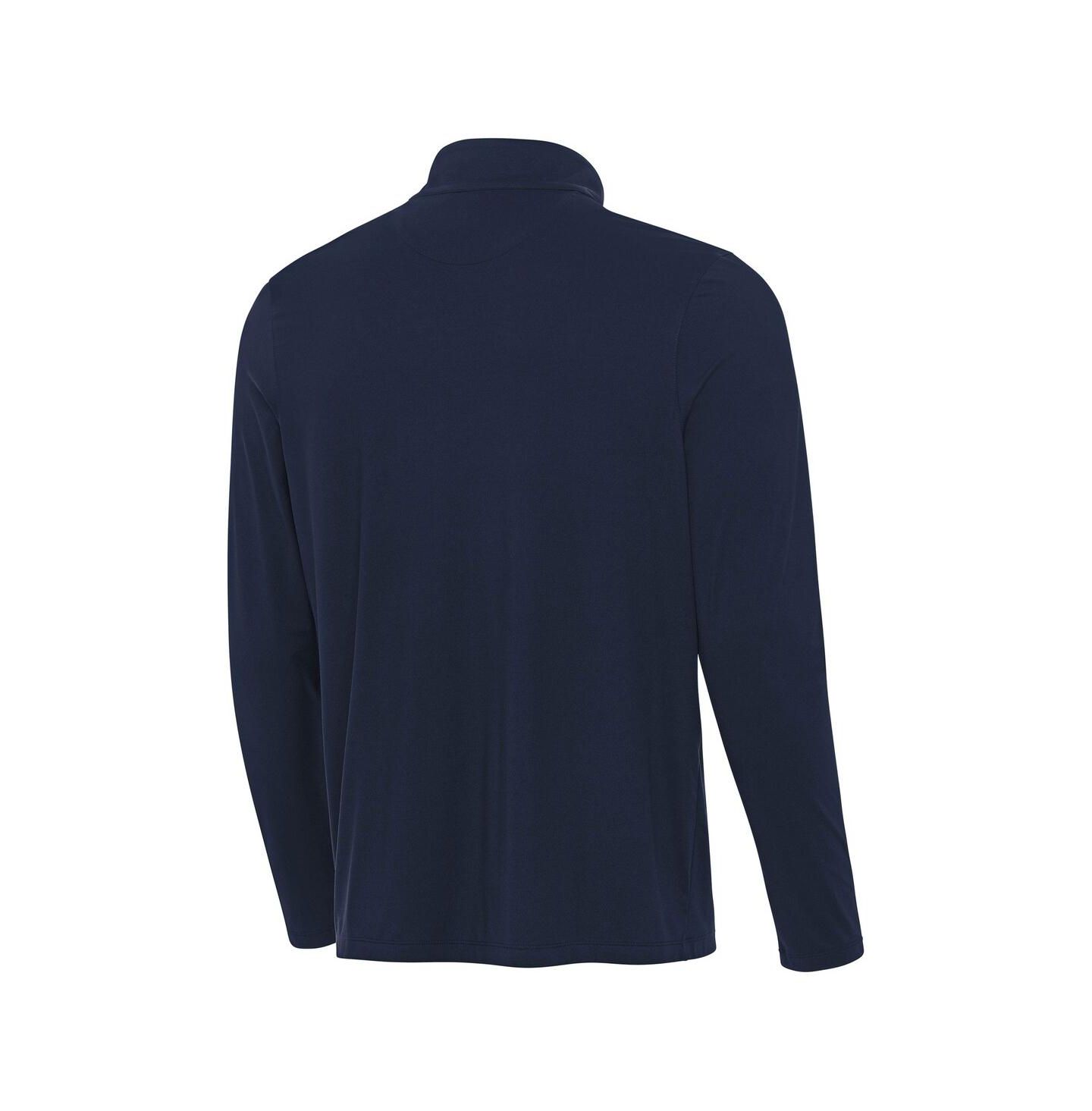 Мужская толстовка Antigua Navy Boston Red Sox Content Quarter-Zip — фото 3
