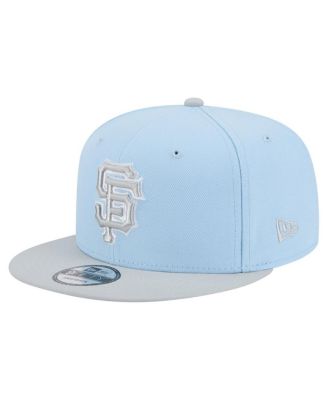 New Era - Men's Light Blue/Gray San Francisco Giants 2-Tone Color Pack 9FIFTY Snapback Hat