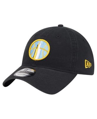 New Era - Men's and Women's Black Chicago Sky Core Alt Logo 9TWENTY Adjustable Hat