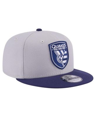 Men's Gray San Jose Earthquakes Color Pack Two-Tone 9FIFTY Snapback Hat