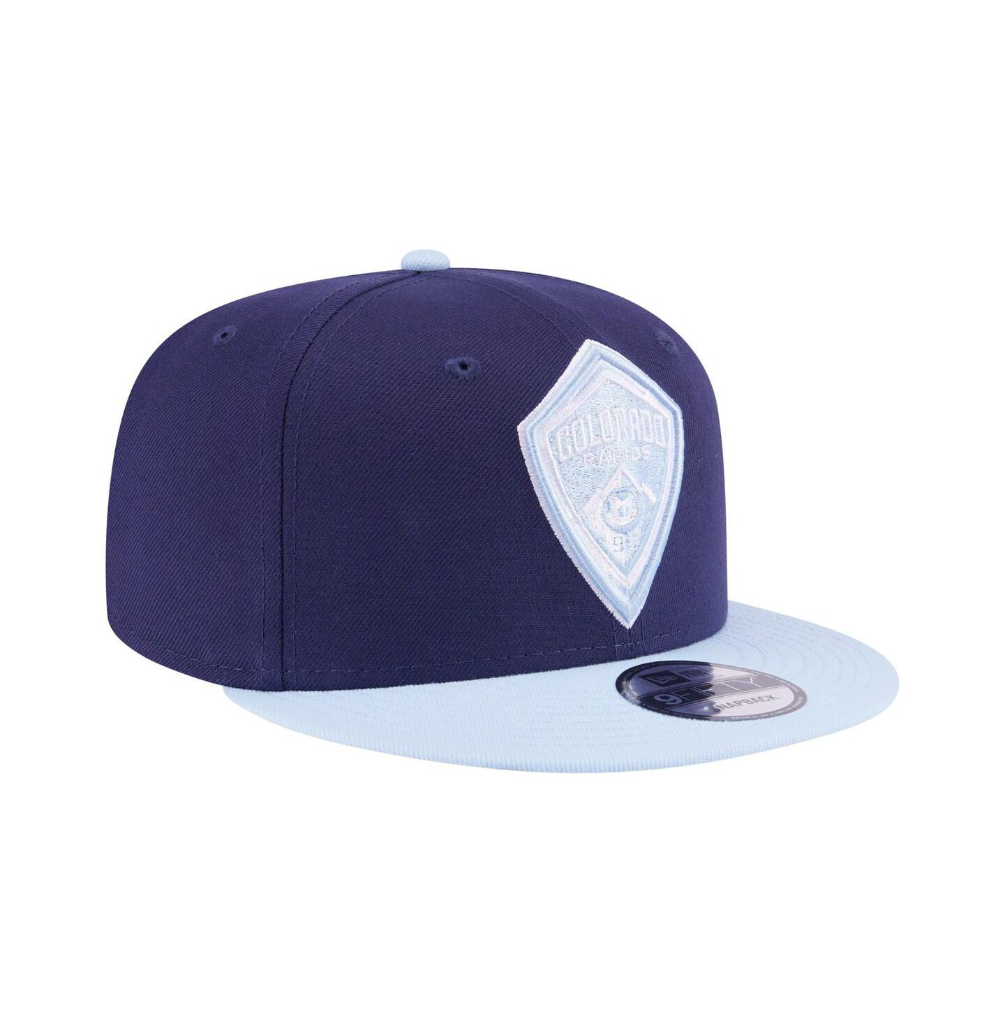 Мужские головные уборы New Era Navy Colorado Rapids Color Pack Two-Tone 9FIFTY Snapback Hat — фото 3