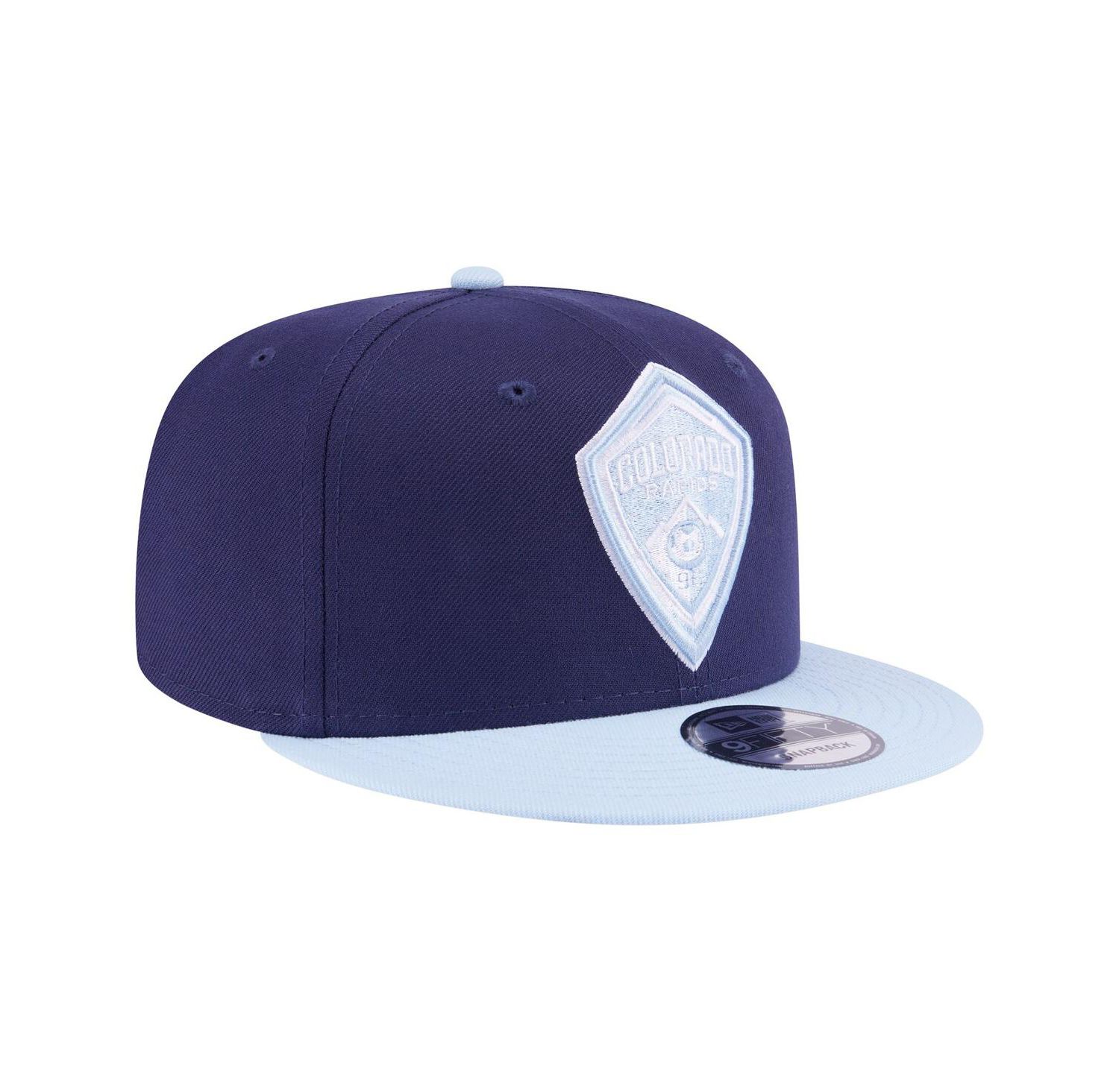 Men's Navy Colorado Rapids Color Pack Two-Tone 9FIFTY Snapback Hat