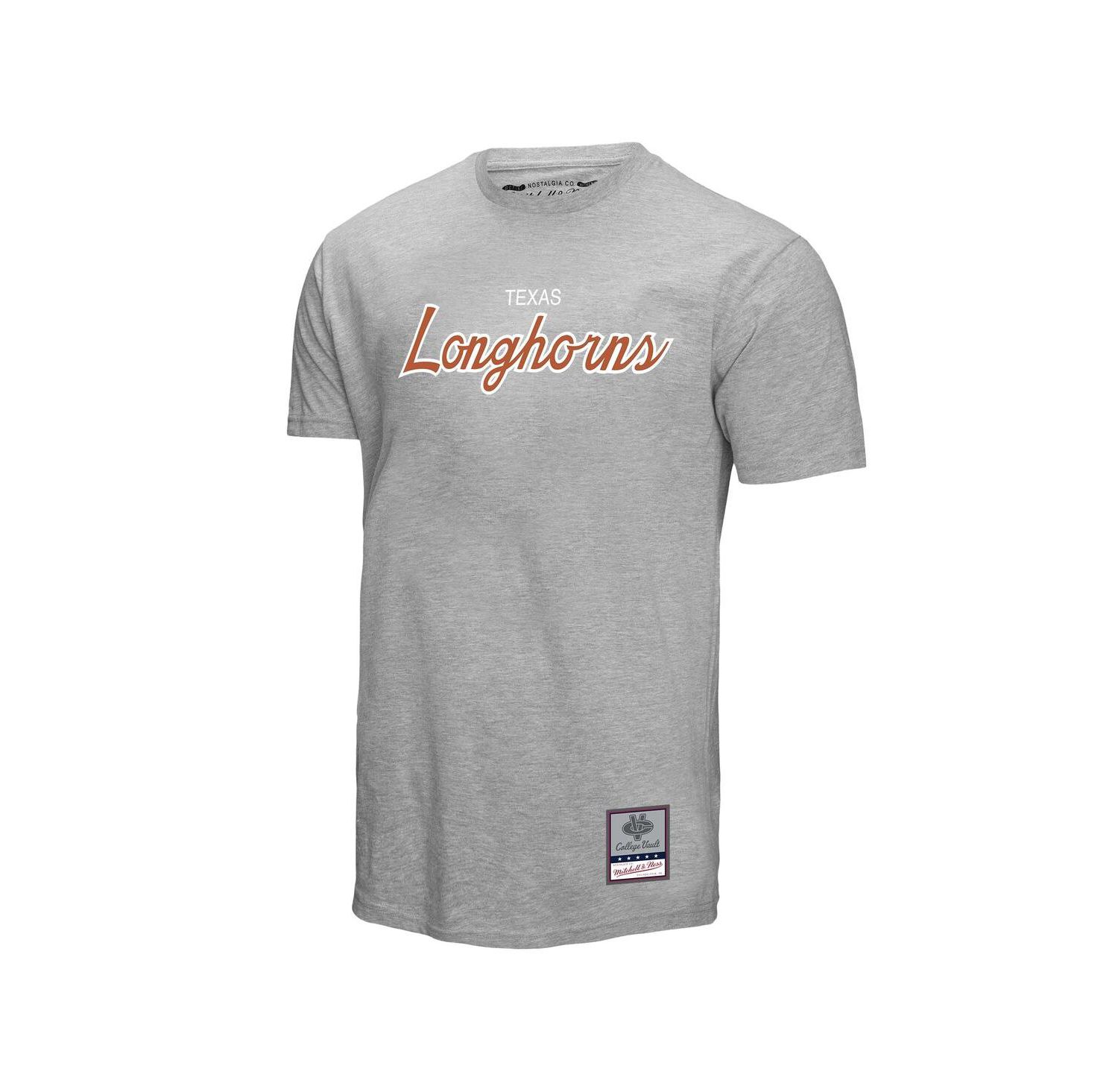 Men's Gray Texas Longhorns Elite Script T-Shirt