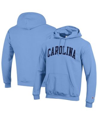 Champion - Men's Carolina Blue North Carolina Tar Heels Basic Arch Fleece Pullover Hoodie Sweatshirt