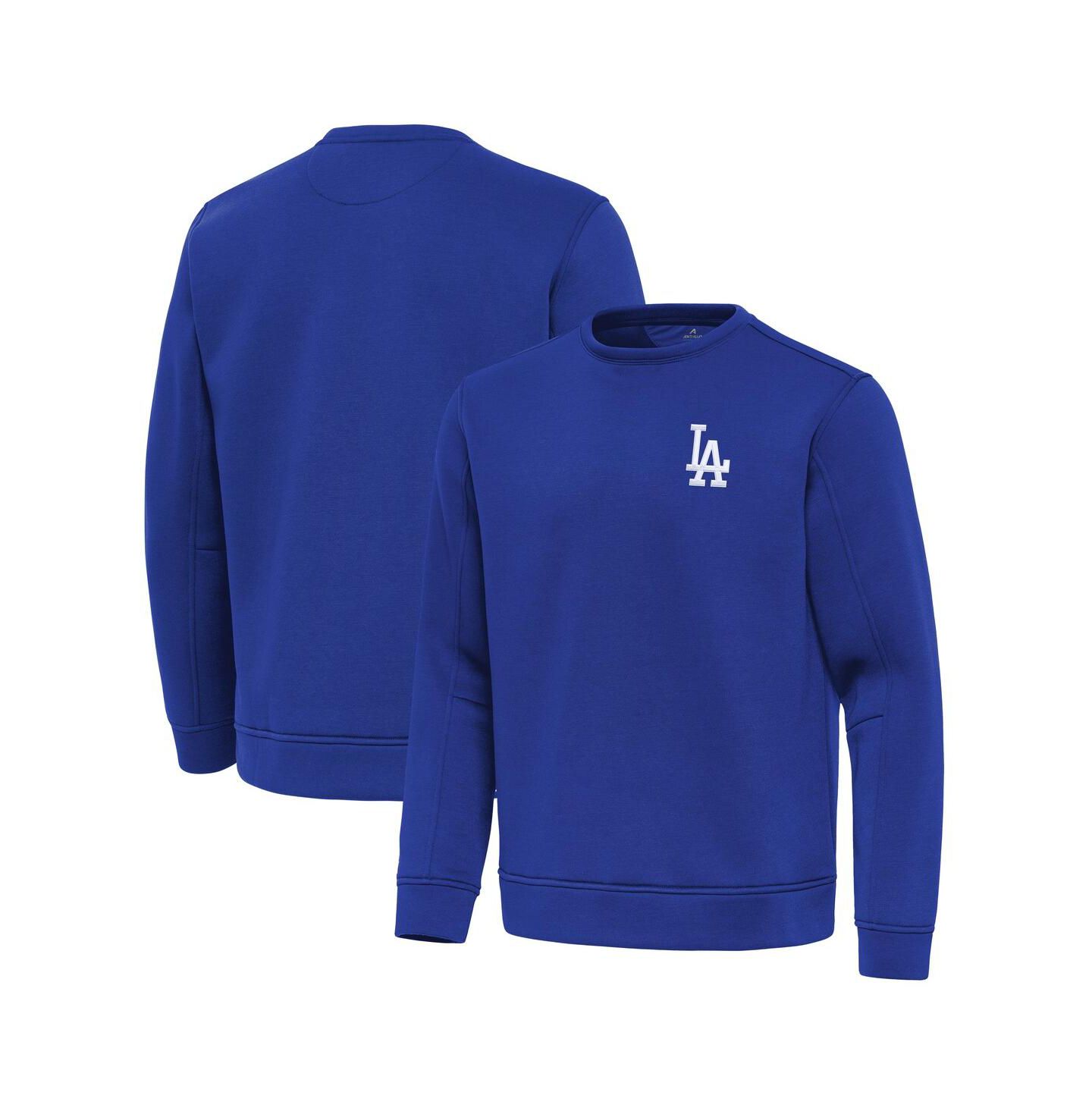 Мужская толстовка Antigua Royal Los Angeles Dodgers Relevant Lightweight Pullover — фото 1