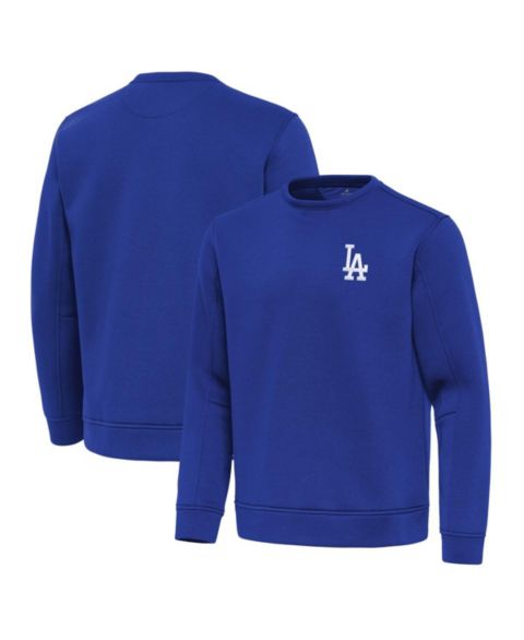 Мужская толстовка Antigua Royal Los Angeles Dodgers Relevant Lightweight Pullover