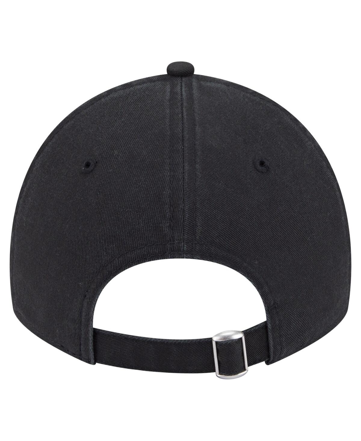 New Era Men's And Women's Black New York Liberty Core Alt Logo 9twenty Adjustable Hat In Black