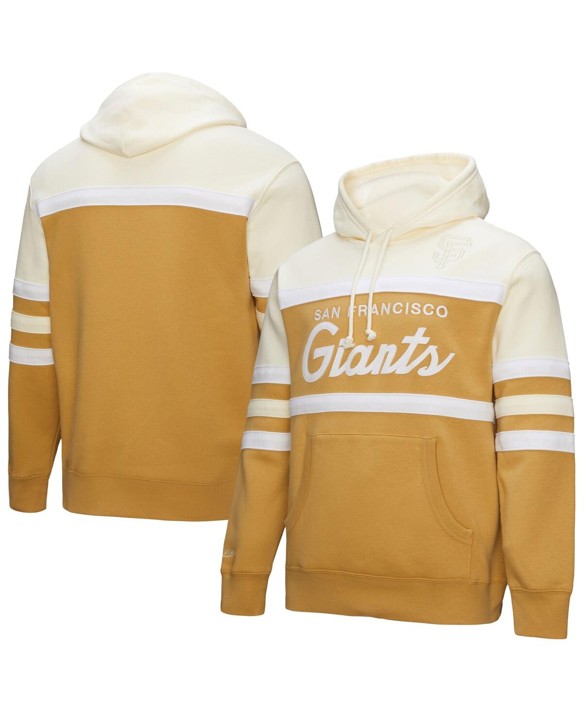 Men's Tan/Cream San Francisco Giants Head Coach Pullover Hoodie - Tan, Cream