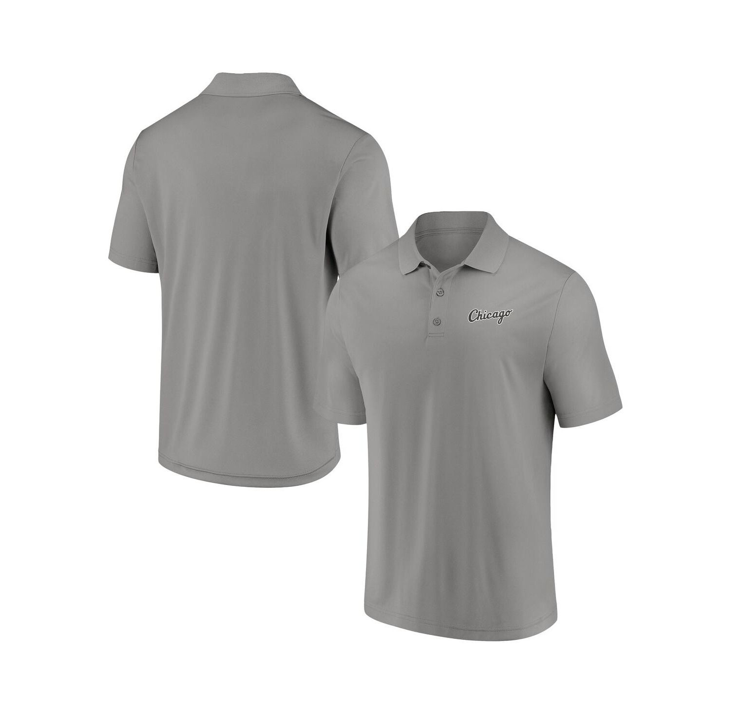 Men's Gray Chicago White Sox Component Polo Shirt