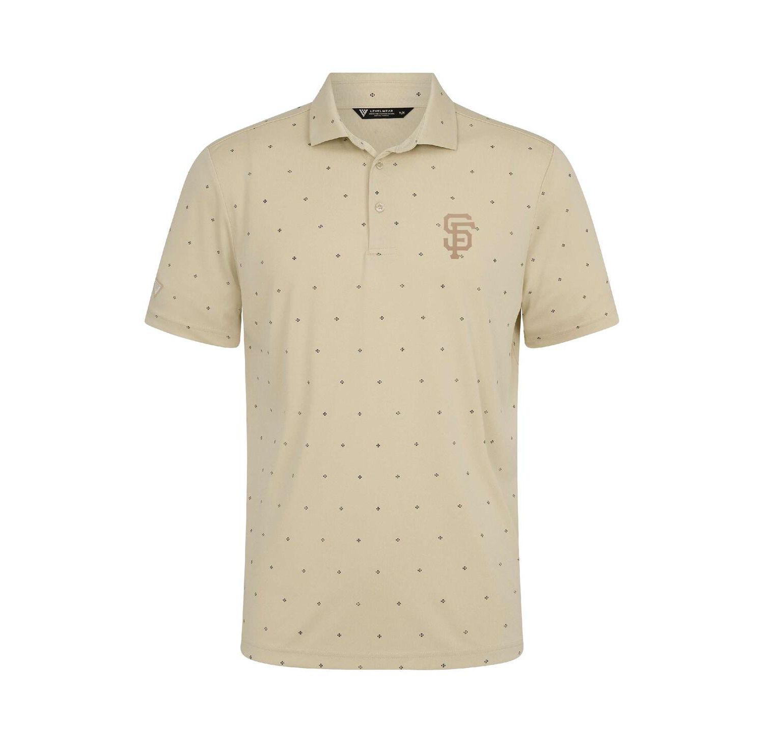 Men's Cream San Francisco Giants Vision Polo Shirt