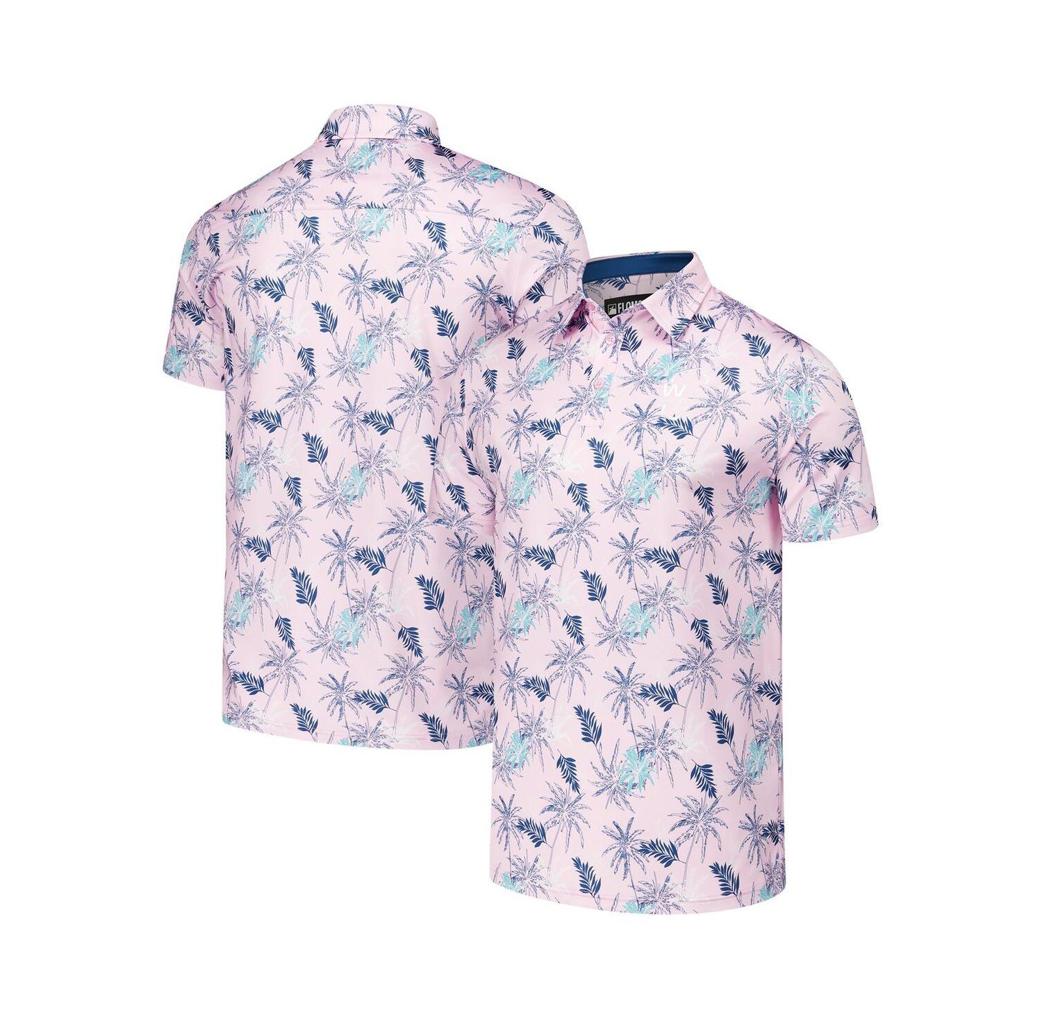 Men's Light Pink WM Phoenix Open Breezy Banks Polo Shirt