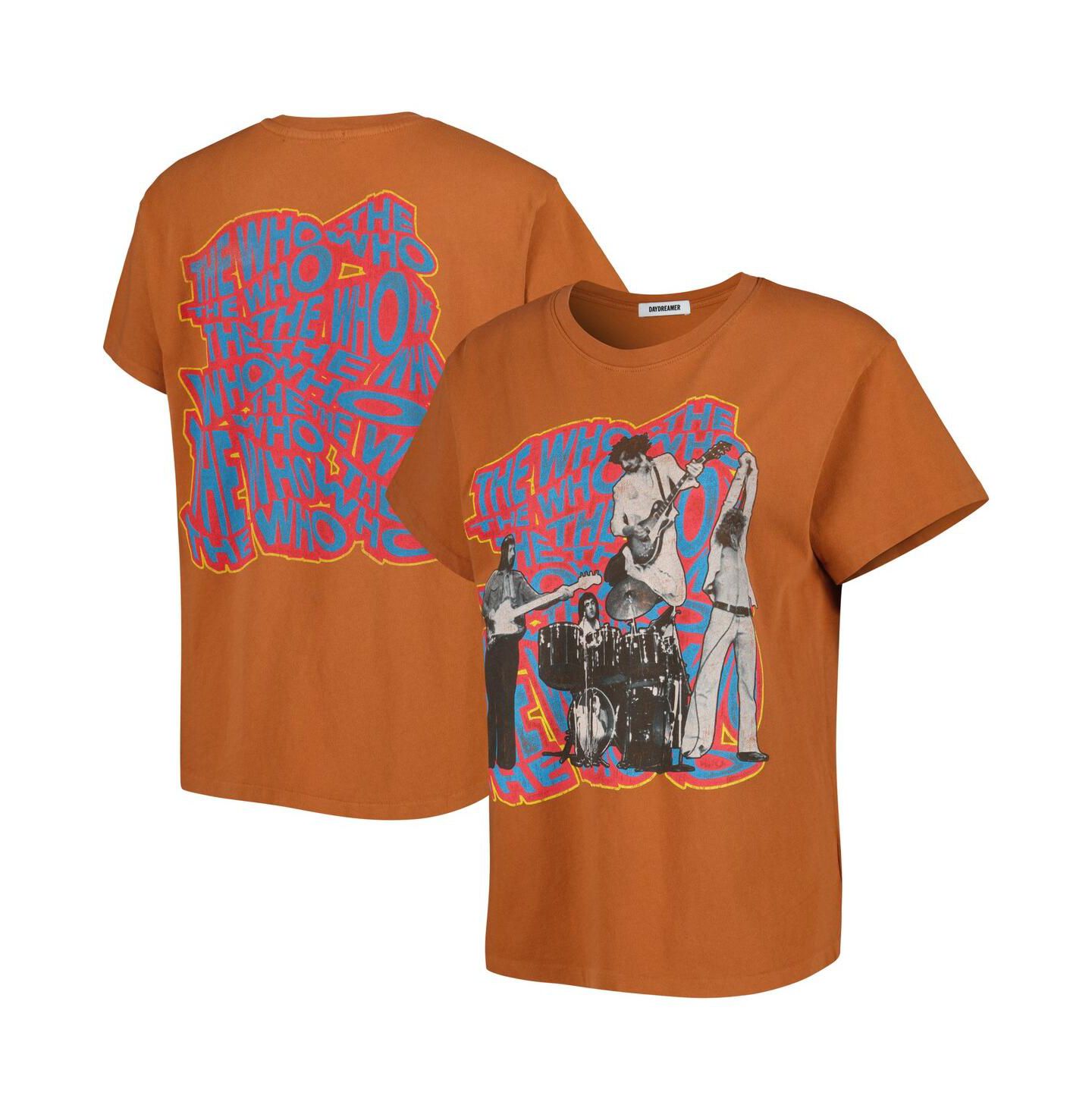 Женская футболка Daydreamer Orange The Who Tour — фото 1