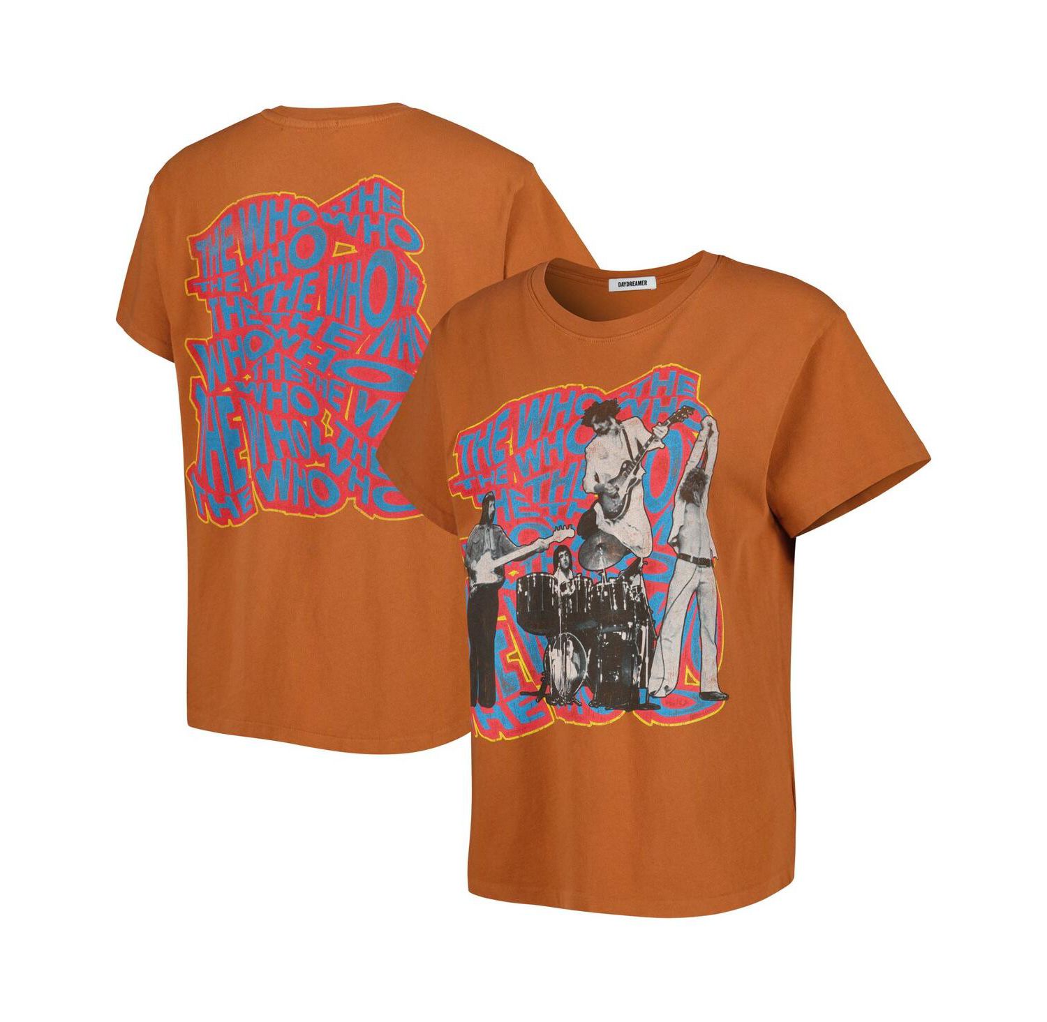 Women's Orange The Who Tour T-Shirt