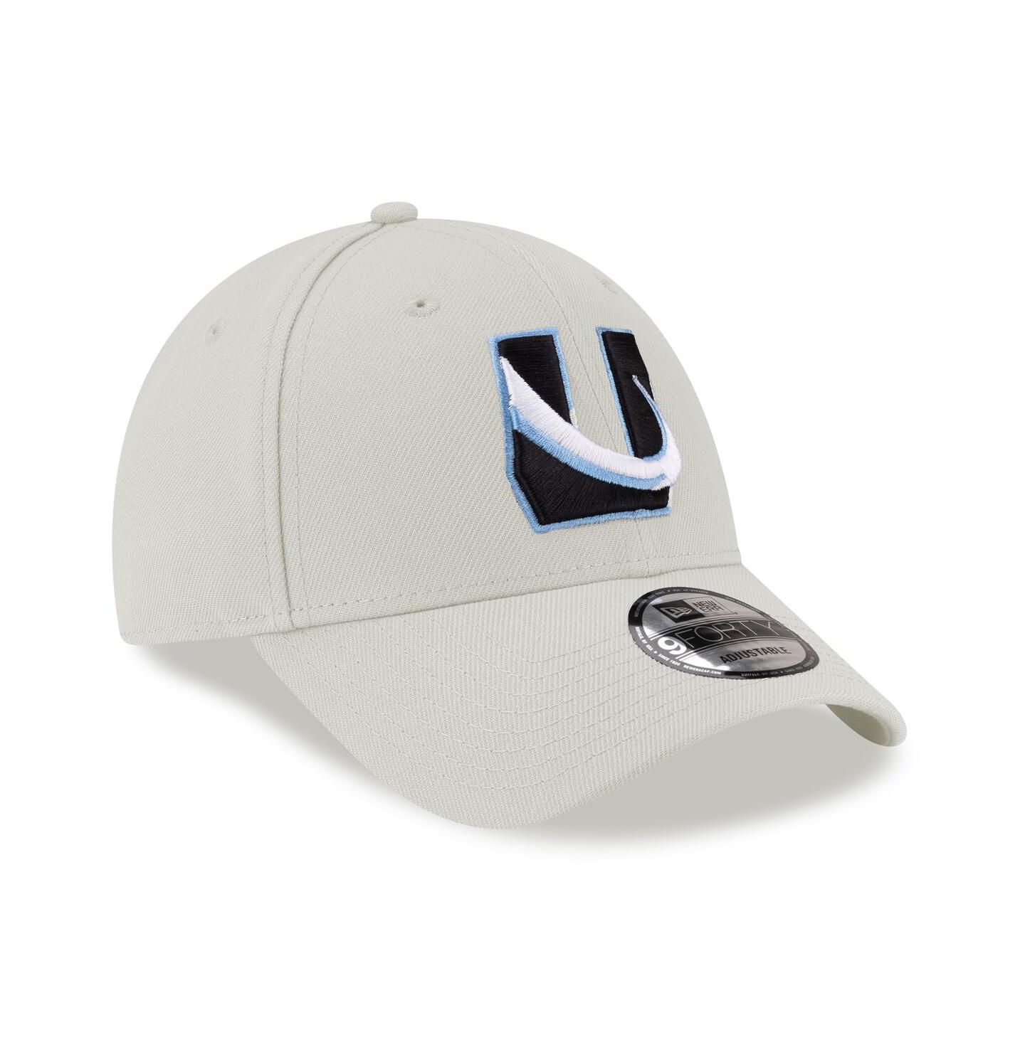 Мужская кепка New Era Cream Utah Mammoth 9FORTY Adjustable Hat — фото 3