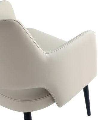 Tremont Leatherette Upholstered Dining Armchair