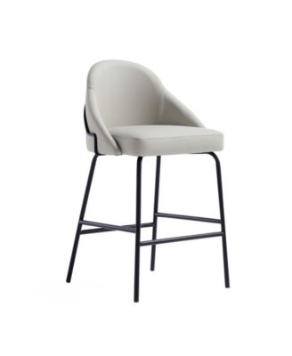 Gracie 38" Leatherette Upholstered Counter Stool