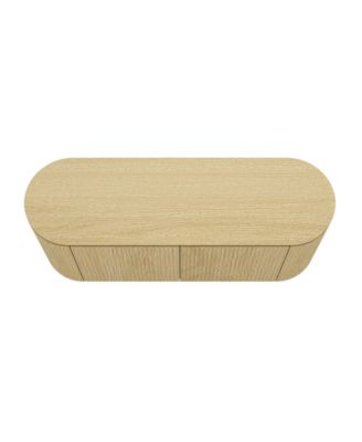 Olivia 60" Modern 4-Shelf Sideboard