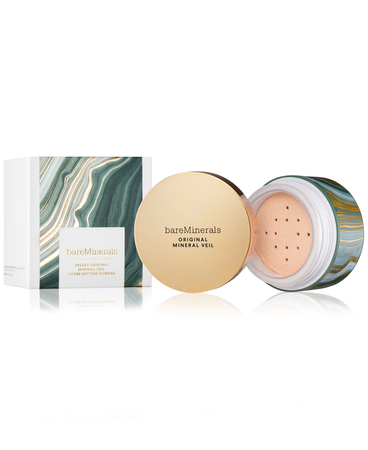 bareMinerals Deluxe Original Mineral Veil Loose Setting Powder - Translucent, 0.84 oz.