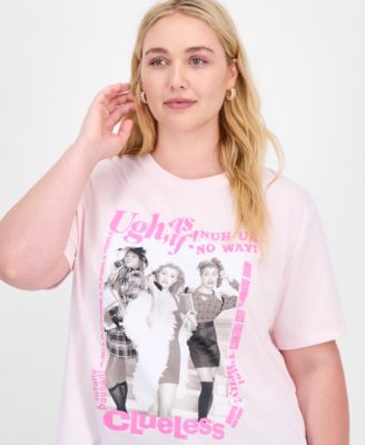 Love Tribe Trendy Plus Crewneck Drop-Shoulder Tee