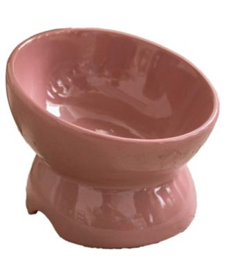 Elevated Cat Bowl: Ash Blush