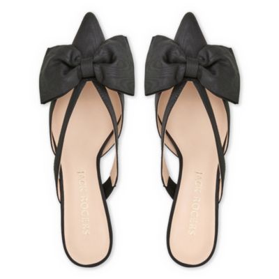 Cynthia Bow Mule - Fabric