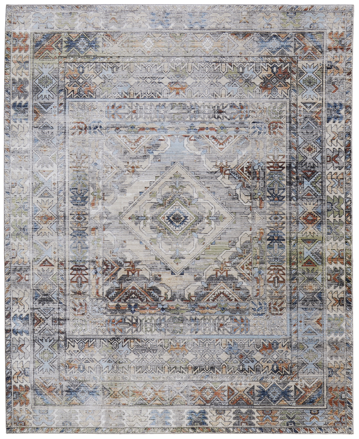 Feizy Melrose 39p0f 6'7"x9'6" Area Rug In Multi