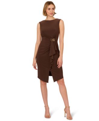 Adrianna Papell - Women's Sleeveless Sheath Dress