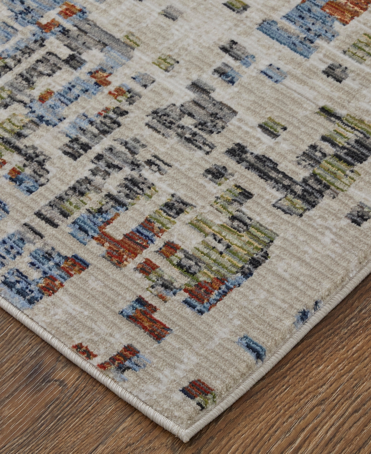 Feizy Sonora 39nvf 2'6"x7'3" Runner Area Rug In Multi