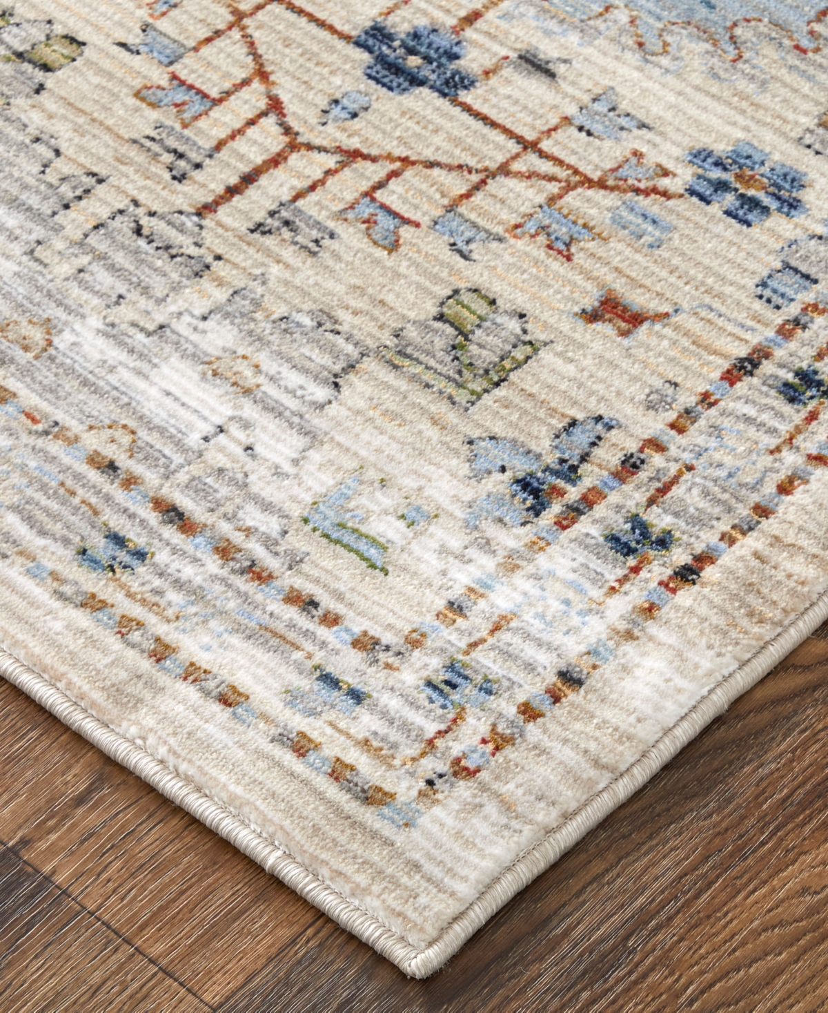 Feizy Melrose 39p5f 7'10"x10'3" Area Rug In Multi
