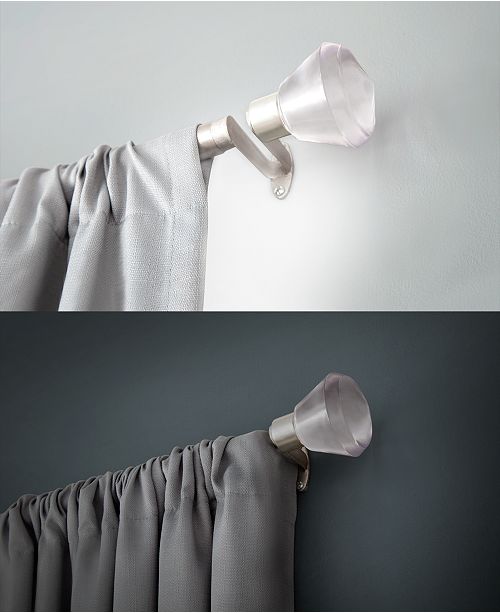 Kenney Sun Zero Felix 1 Light Blocking Decorative Curtain Rod 36