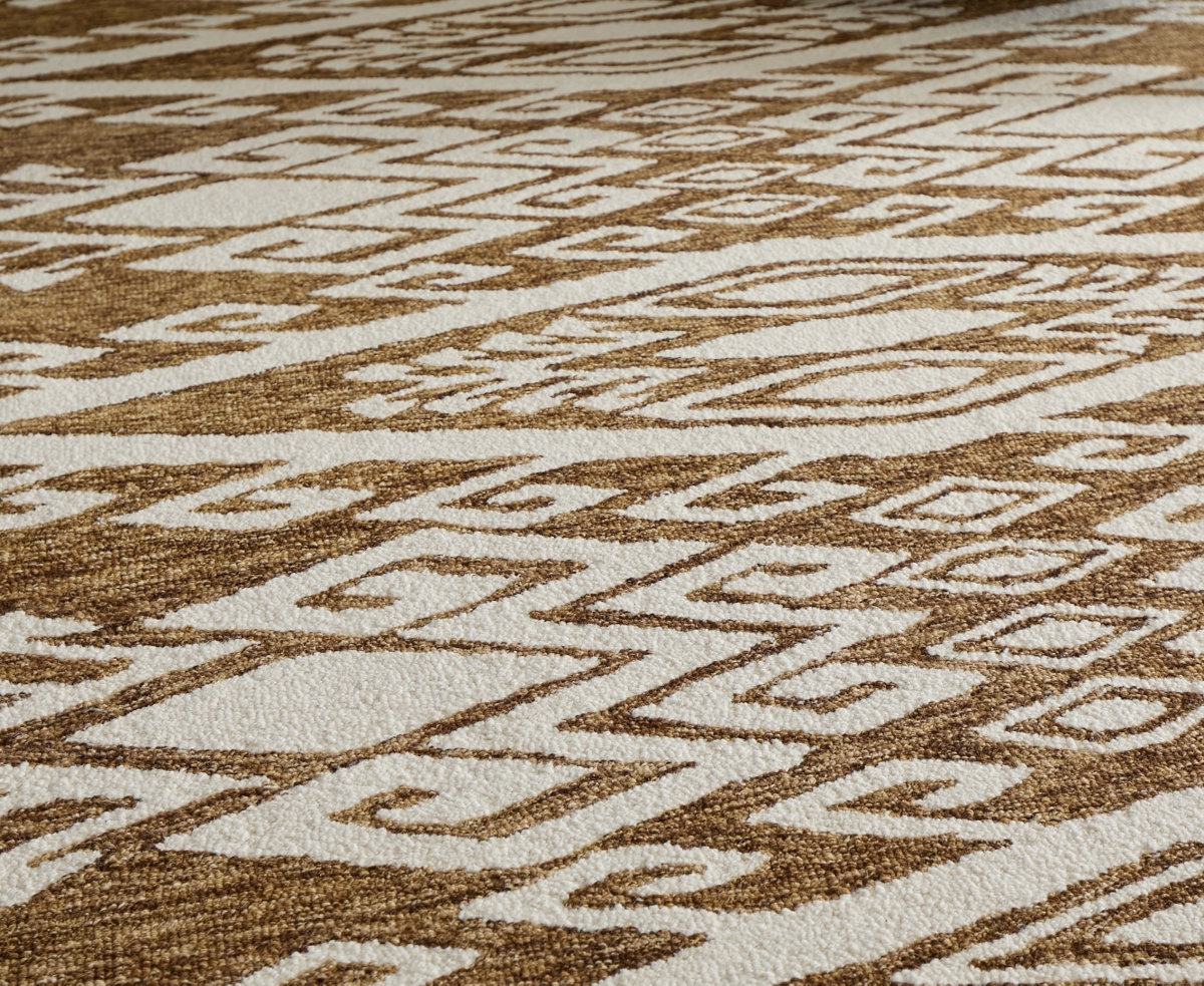 Feizy Wallace 8a43f 8'x10' Area Rug In Brown