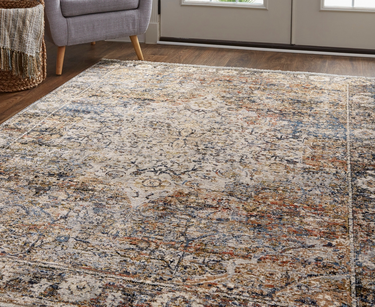 Feizy Kaia 39GMF 2'6"x12' Runner Area Rug