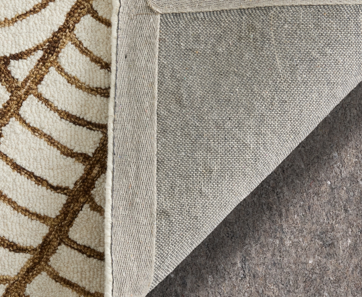 Feizy Wallace 8a44f 8'x10' Area Rug In White