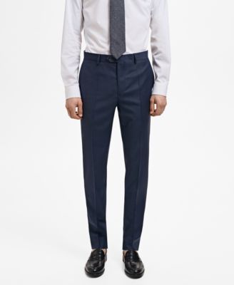 MANGO - Men's Venice Virgin Wool Suit Pants