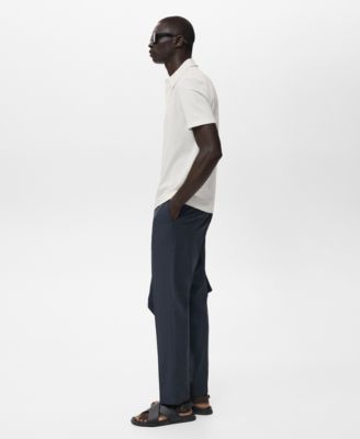 Men's Cotton Tapered Crop Pants