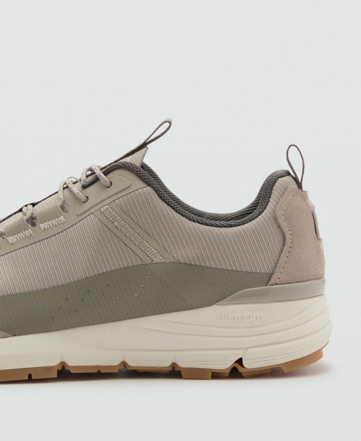 Mango Men's Lace-up Panel Sneakers