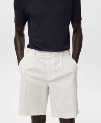 Men's Slim-Fit Chino Cotton Bermuda Shorts