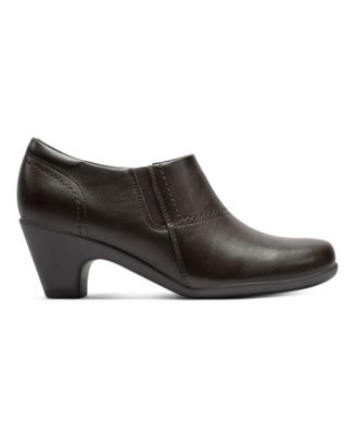 Women's Caine Side Zipper Block Heel Shooties