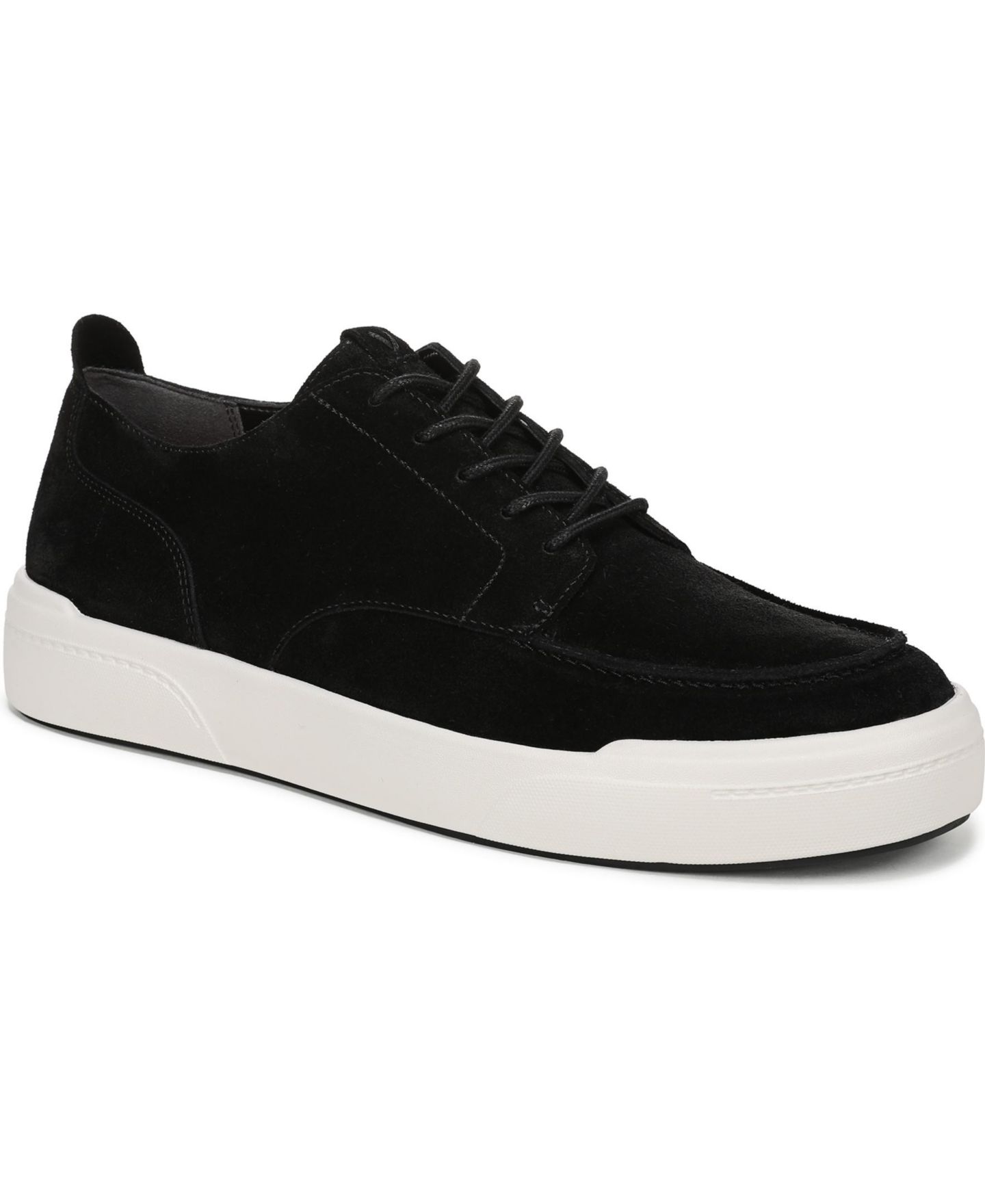 Мужские кроссовки Vionic Carter Lace-Up, цвет: Чёрный замшевый кожаный — фото 1