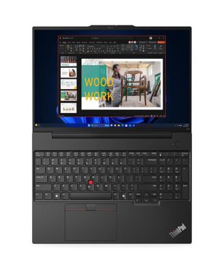 ThinkPad E16 Gen 2 16" WUXGA Laptop, AMD Ryzen 5 7535U 2.9GHz, 16GB RAM, 256GB SSD, Windows 11 Pro, Black