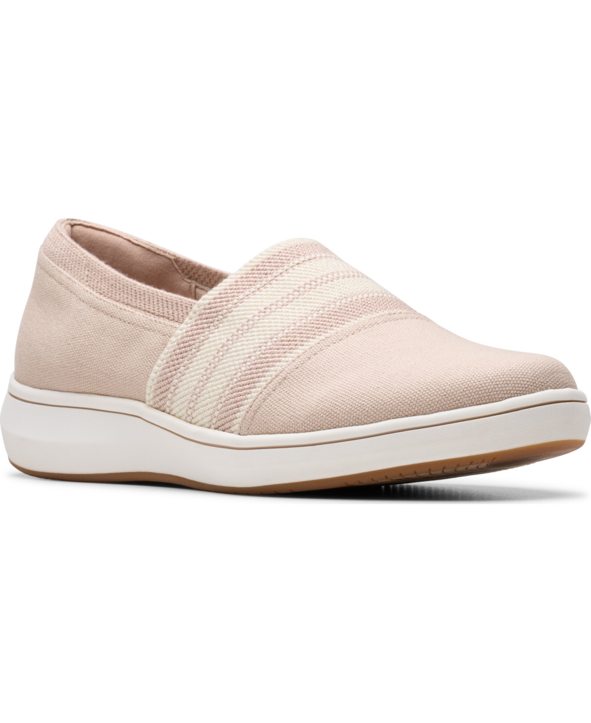 Cloudsteppers Women's Breeze Sky Mist Slip-On Shoes - Black Textile